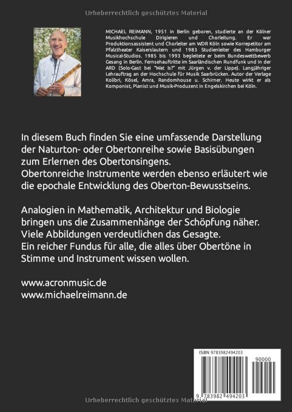 Unendlicher Klang - Das Mysterium der Obertöne in Stimme und Instrument – Bild 2